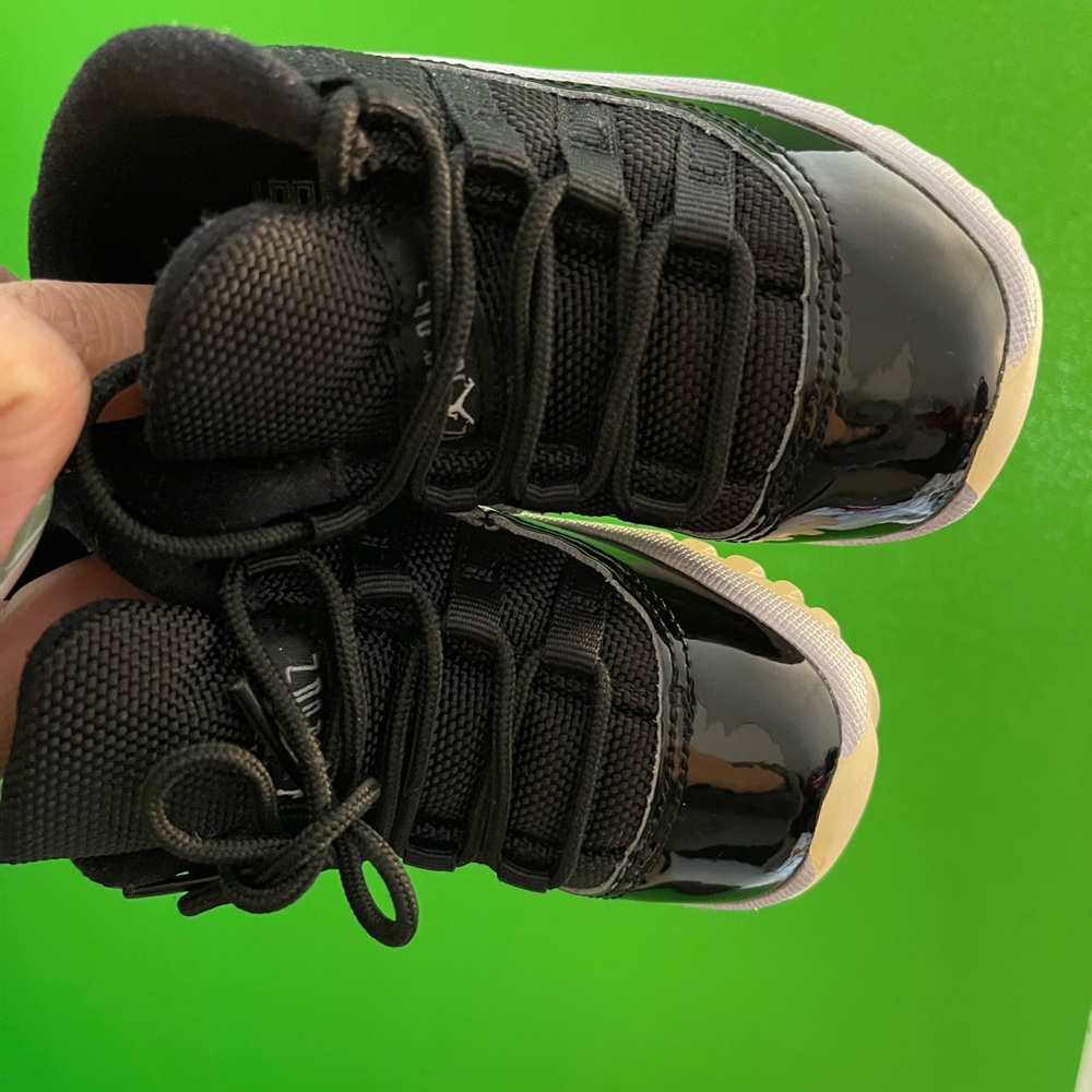 All black 11s Size 6C no BOX